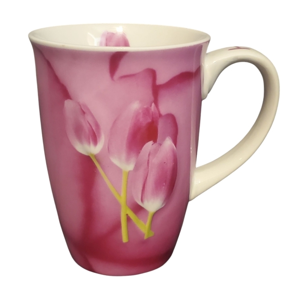 Floral Pink Mug